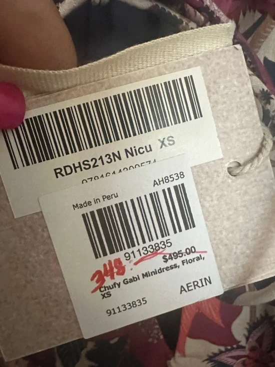 NWT CHUFY Gabi mini dress XS - Picture 9 of 17